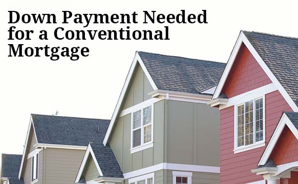 How Much Down Payment Do You Need For Conventional Loan