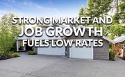 Strong job growth pushes rates lower