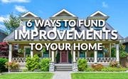 Ways to fund a home improvment