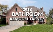 Popular bathroom remodels for this year